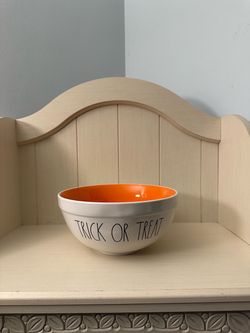 Rae Dunn Trick or Treat Halloween Bowl