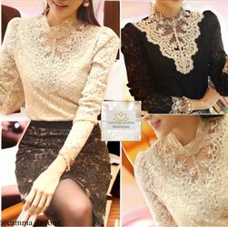 Women's Embroidery Lace Blouse