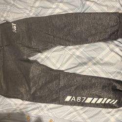 Aeropostale - Athletic Jogger Sweatpants pockets- Gray - Size L