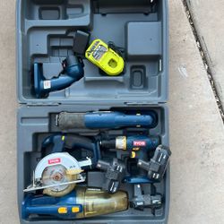 Ryobi Drill Sawzall Vacuum Kit
