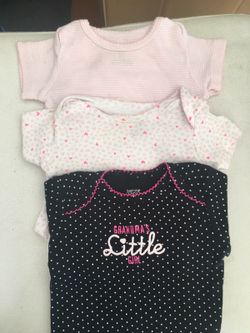 Baby girl onesies