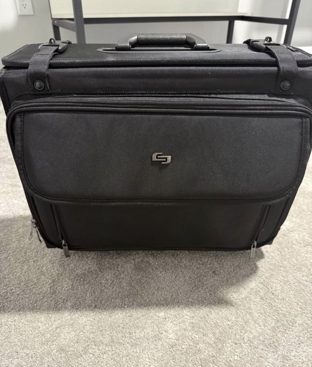 Solo Herald Rolling Briefcase Laptop Case