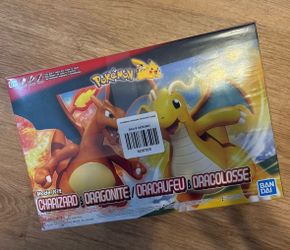 NEW Charizard & Dragonite Pokemon Spirits Model Kit Bandai Hobby