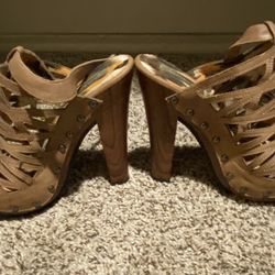 High Heel Sandals Size 7 1/2