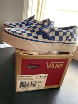 Vans Slip Ons Size 11kids