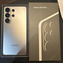 Unlocked S26 Ultra 512gb Silver Shadow