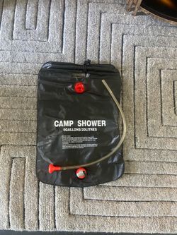 5-Gallon (20 Liter) Portable Camping Shower Bag