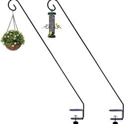 FEED GARDEN 31 Inch Heavy Duty Deck Hook for Railing 2 Pack