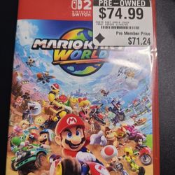 Mariokart World 