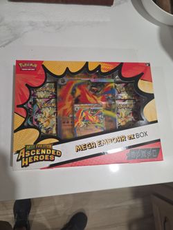 Pokemom Mega Emboar Ex Box