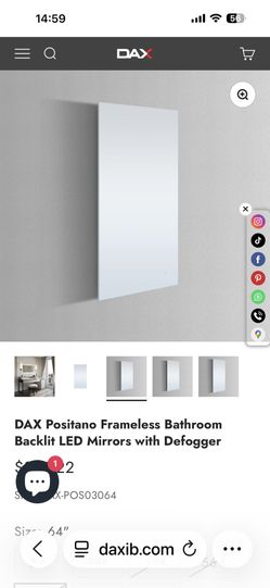 Dax Positano LED Mirror 64Â In