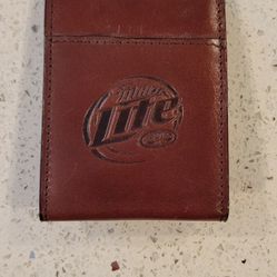 Miller Lite Fossil Wallet