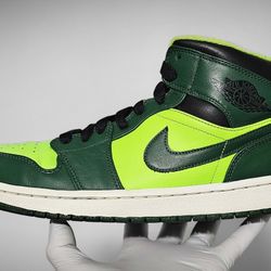 2013 Nike Air Jordan 1 Mid HULK Mens Size 11.5 RARE Premium og Vintage Rare Sb 4