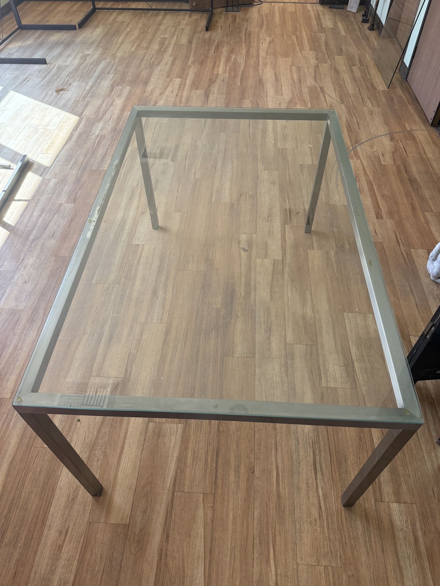 Glass Table Perfect For Home Or Office
