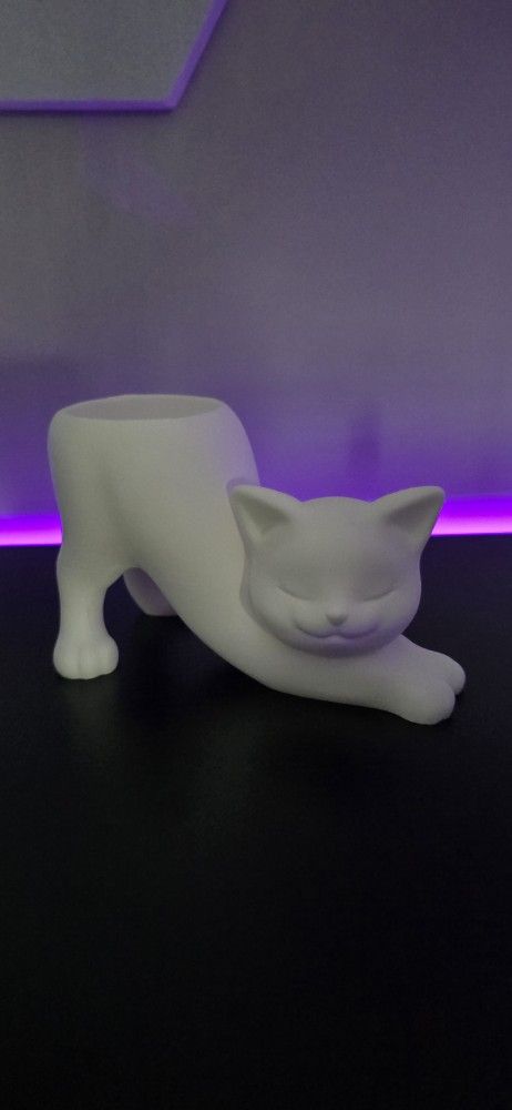 Cat Planter - Custom 3D Printed