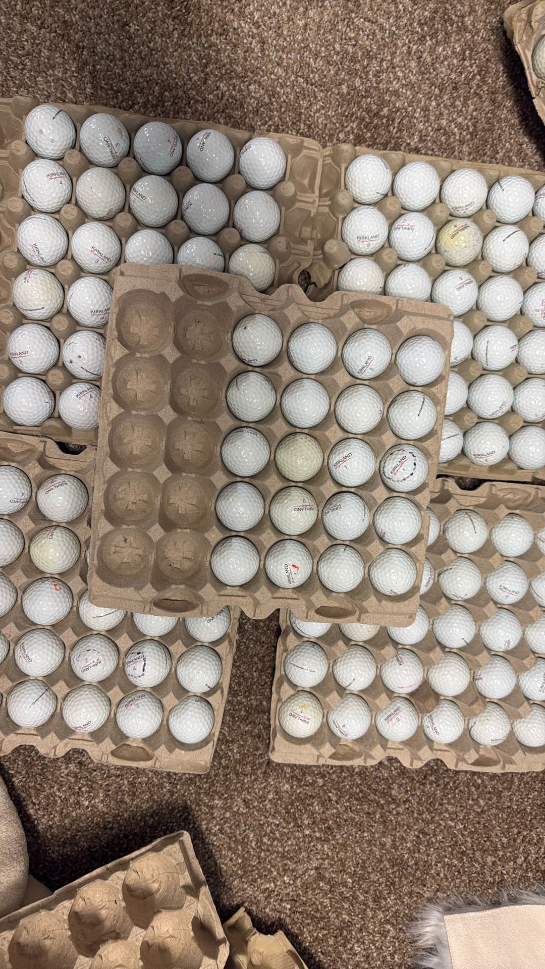 140 Kirkland Golf Balls 