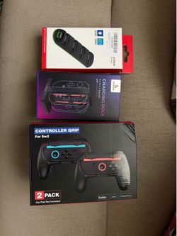Nintendo switch 2 station chargers and control grip