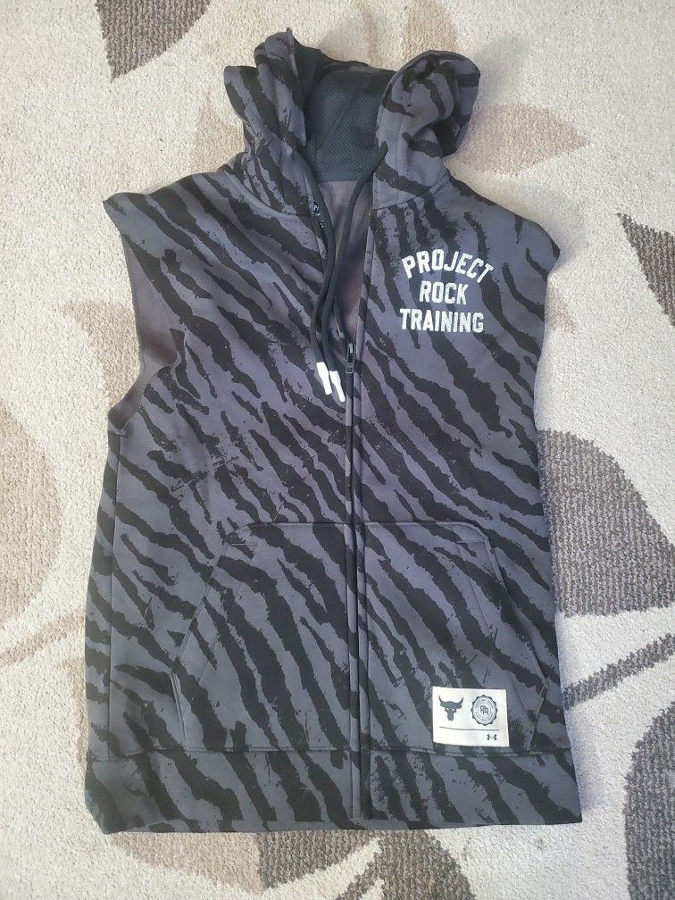 UA Projectt Rock sleeveless hoodie 