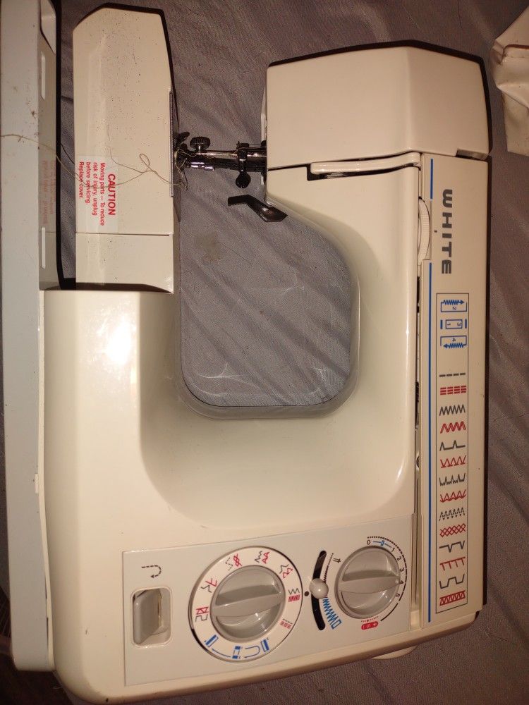 White Sewing Machine