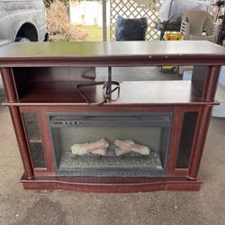 Electric Fire Tv Stand