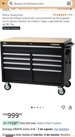 Husky 46-Inch 9-Drawer Mobile Workbench