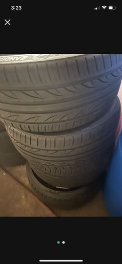 4 Land Golden Tires 500 Miles 245/35/19 Brand New