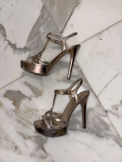 Guess Gold Heels