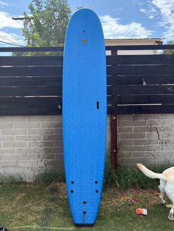 9’ foam surfboard