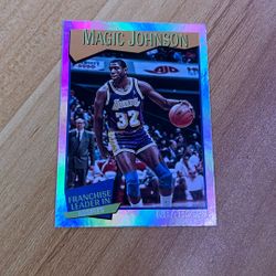 Magic Johnson PANINI Basketball Card 