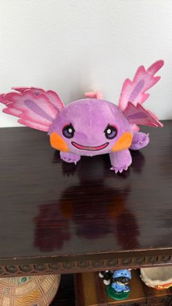 Purple Axolotl Plush
