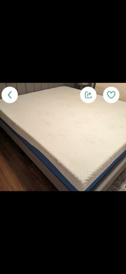 King size mattress with box spring
