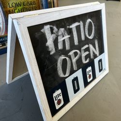 Miller Lite Chalk Board
