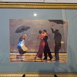 A Vintage Print Of "THE SINGING BUTLER L" By Jack Vettiano