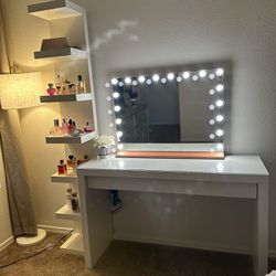 Table Make Up Venti Mirror And Shelf Ikea Stuff