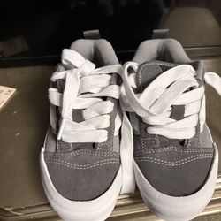 Gray knu skool vans kids