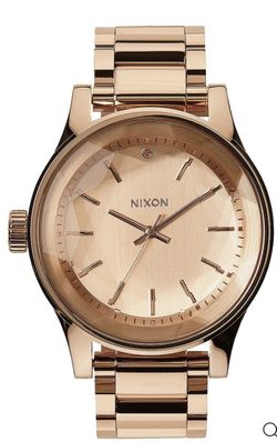 NIXON FACET  42 MM  Luxurious Rose Gold Watch unisex