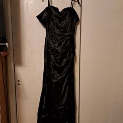 Black Bridesmaids Dress From Lavetir