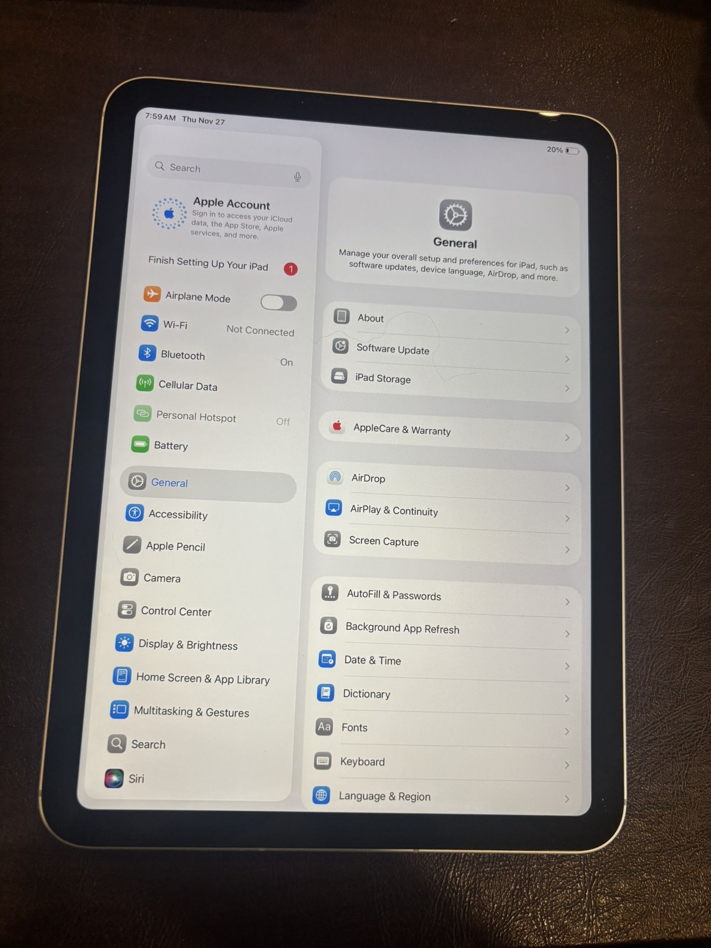 iPad 11 (A16) 128GB WiFi And Cellular
