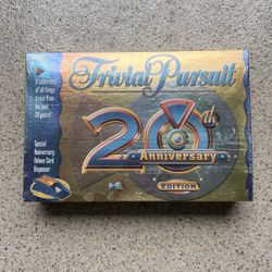 Trivial Pursuit: 20th Anniversary Edition NEW (1(contact info removed)) Hasbro Games 
