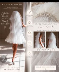 Ivory Veil Brand New