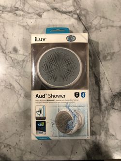Shower speaker iPhone Bluetooth iLuv