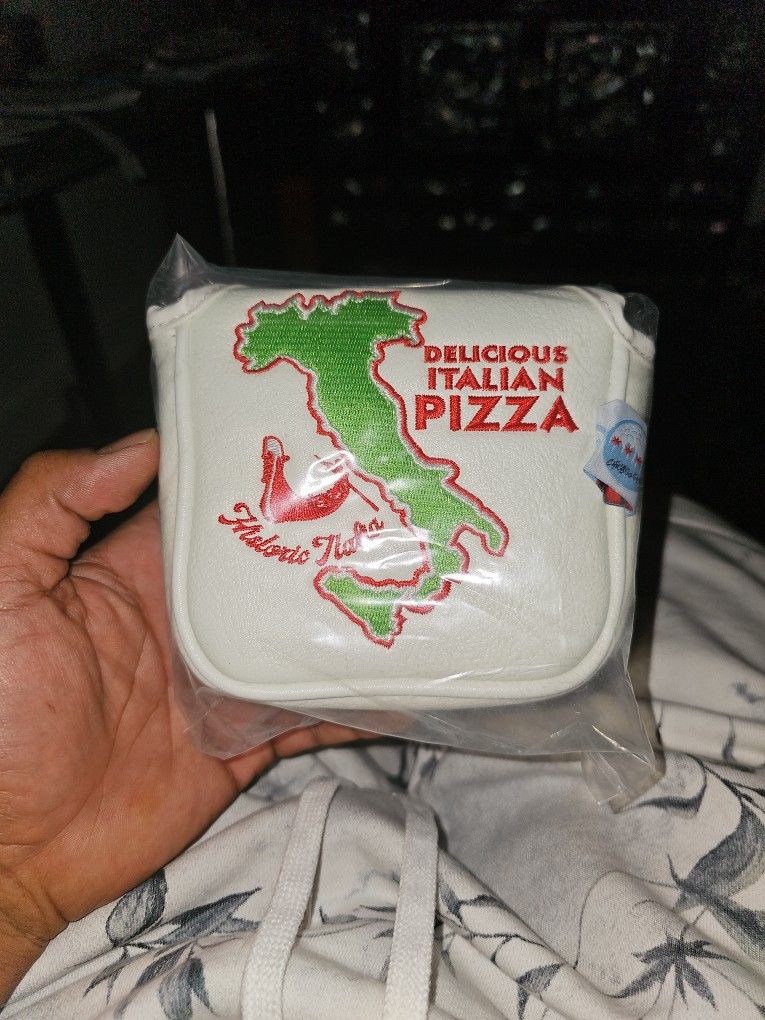 Chicago Italian Pizza Mallet Putter Cover Chi Town Golf