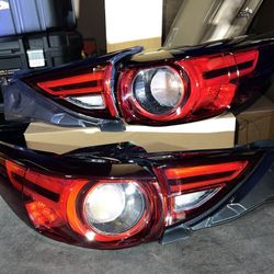 2016 to 2021 Mazda CX-5 Outer and Inner 4piece LED Tail Lights