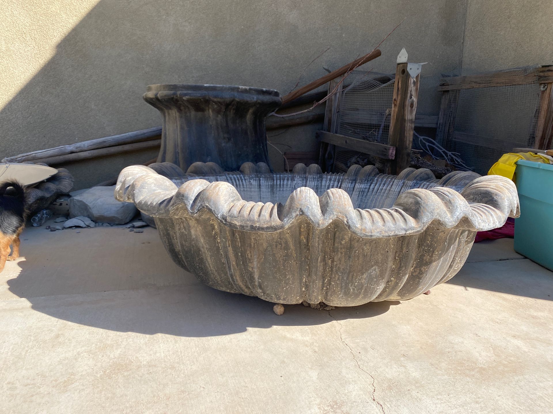 Large Out Door Fountain water Fixture MAKE ME AN OFFER OBO!
