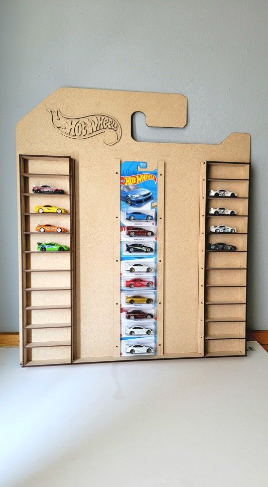 Hot Wheels Display For Mainline Cards and loose Diecast