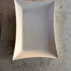 White Porcelain Platter