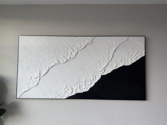 Modern Textured Abstract Wall Art – Handcrafted