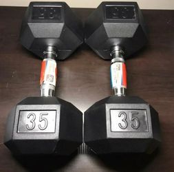 35 Lb Dumbbell Set