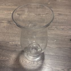Hurricane Candle Vase Glass