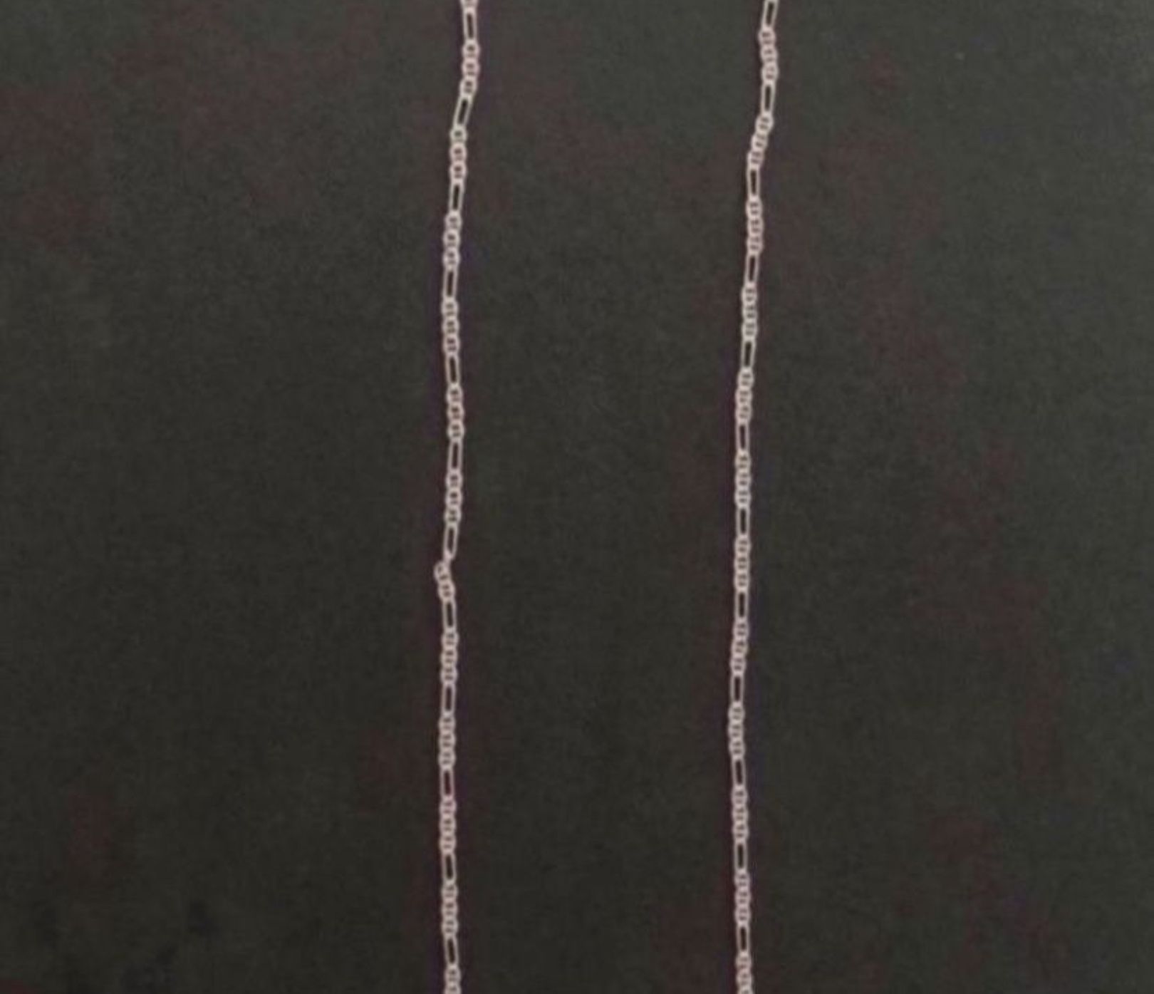 21 INCH STERLING SILVER NECKLACE